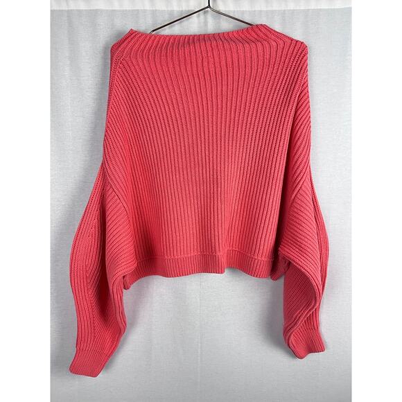 Free People Sweater Emmy Oversized Pullover Boho Slouchy Chunky Cozycore Comfy - Picture 5 of 7